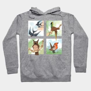 Origami Birds 1 Hoodie